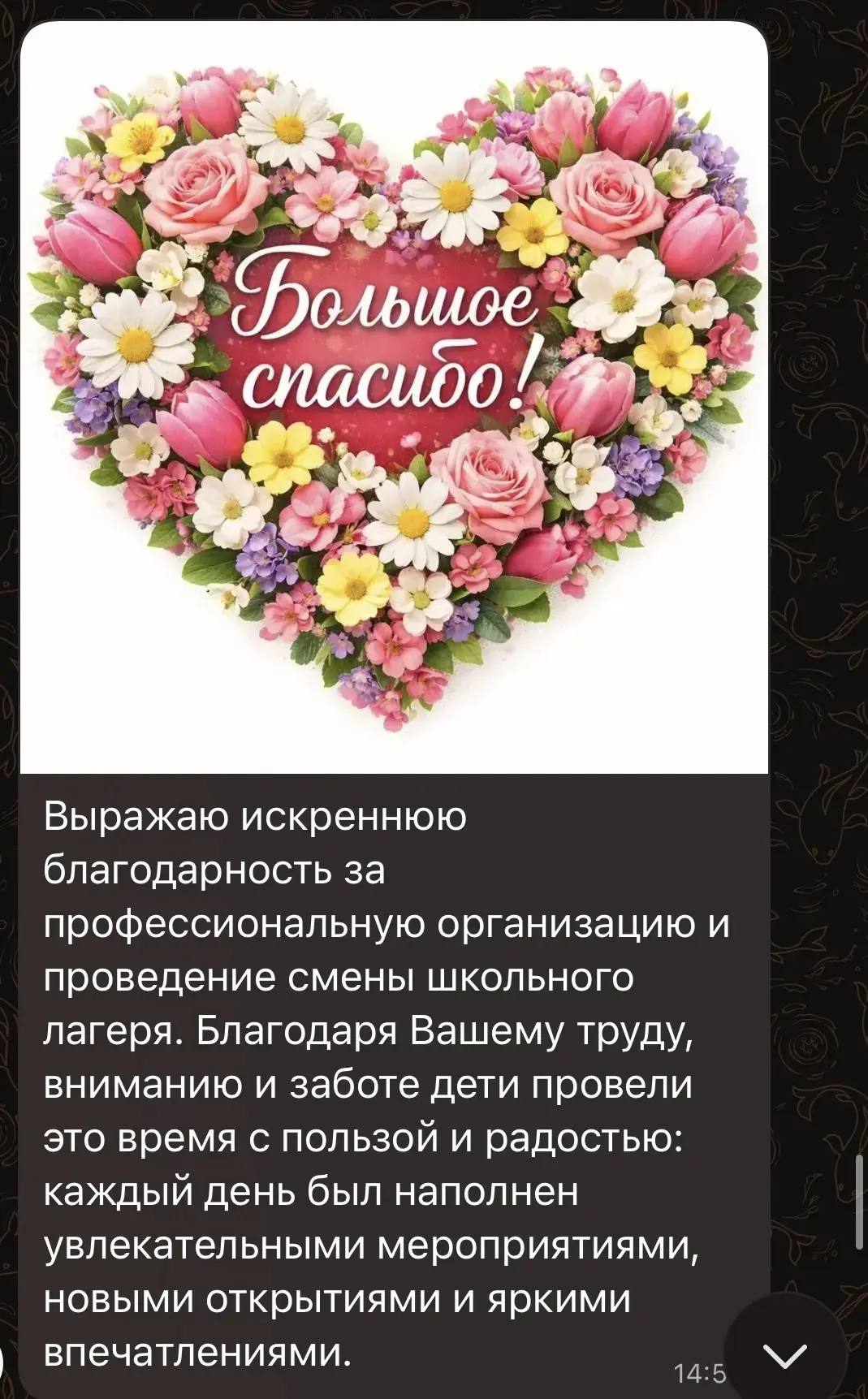 Вот и подошла к концу наша лагерная смена. Это было незабываемое время, наполненное смехом, играми, 