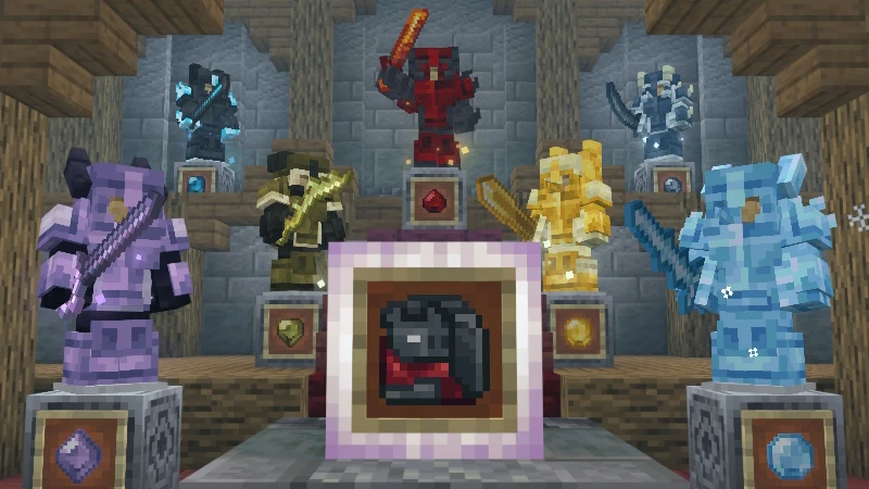 Add-on "DRAGONS" Дополнение «Драконы» добавляет 7 драконов-боссов.  🐉 Сражения с драконами-боссами  