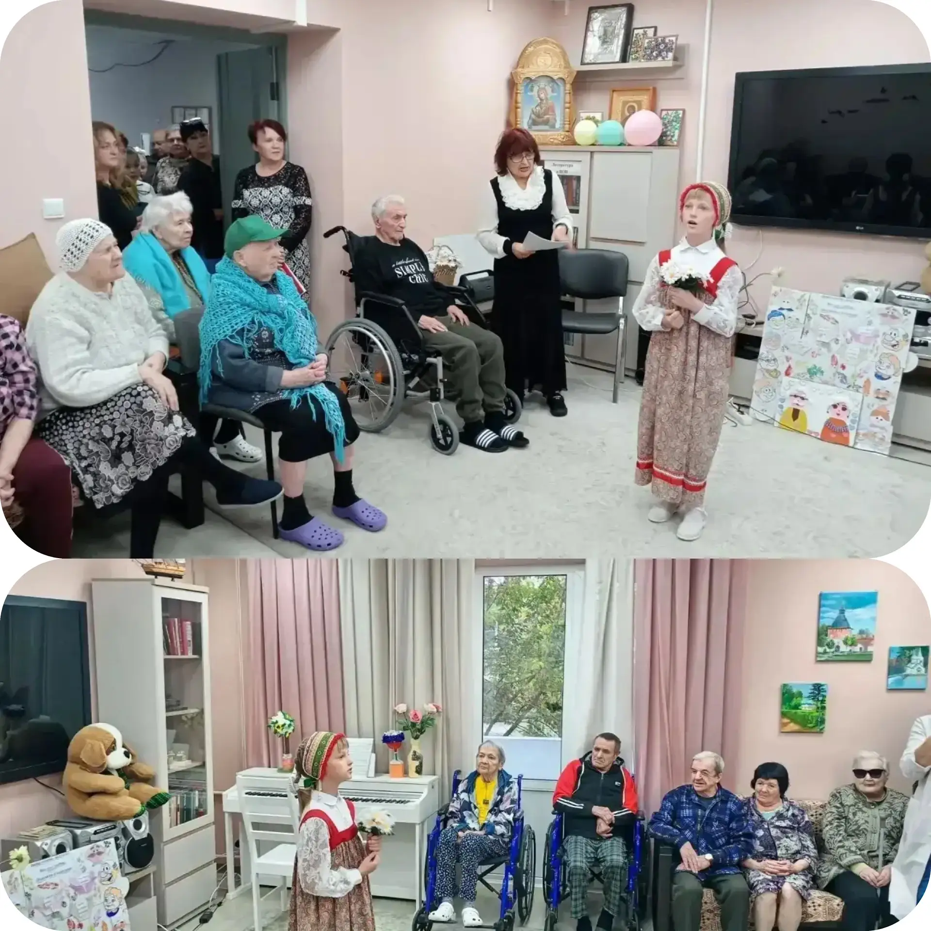 🎉 Концерт в честь Дня пожилого человека: тепло, песни и искренние подарки!