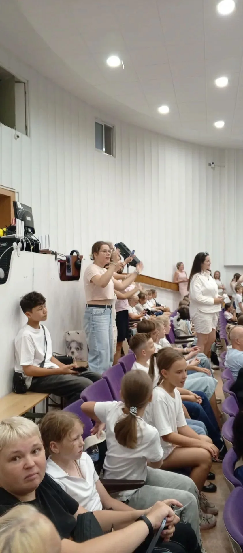 Наш гимназический хор продолжает готовиться к Битве хоров.