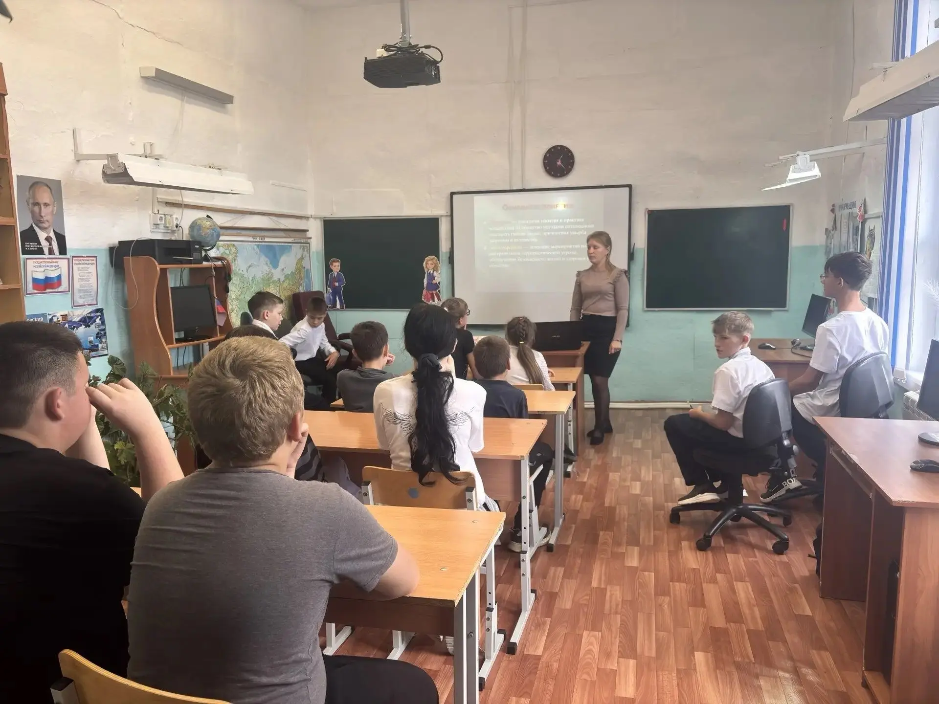 В нашей школе прошёл инструктаж по антитеррористической безопасности для учащихся. Меро...