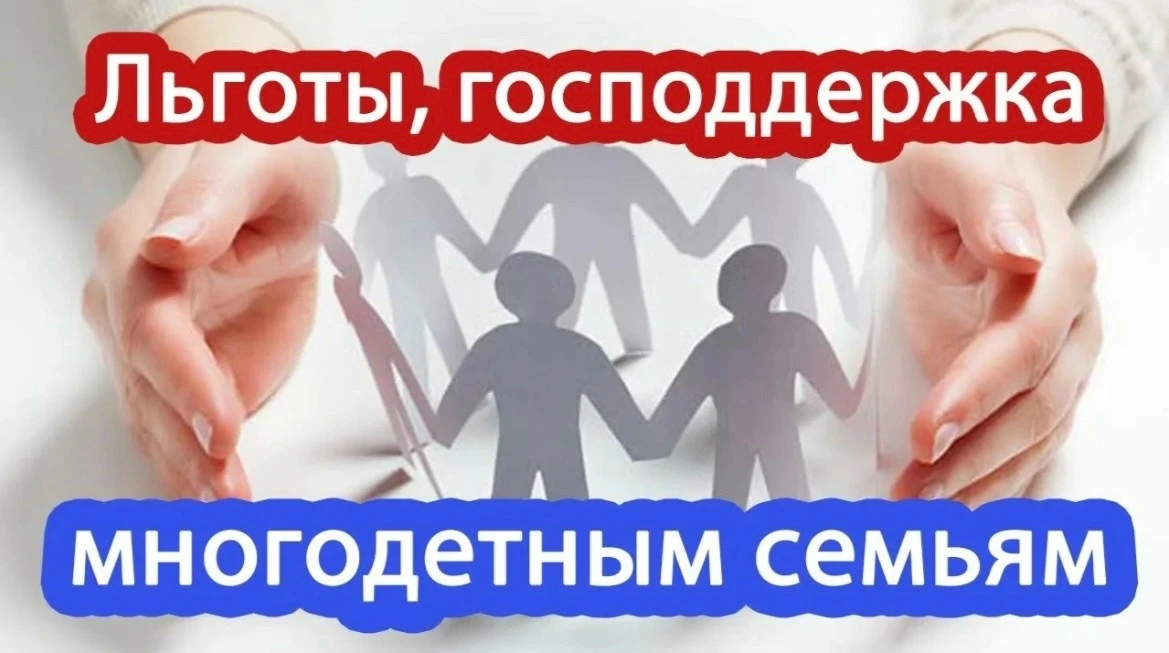 Многодетным семьям предоставляются льготы по имущественным налогам