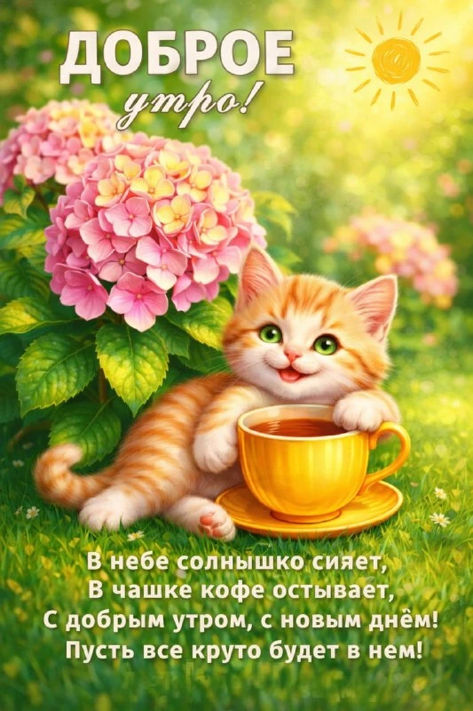 ДОБРОЕ УТРО!