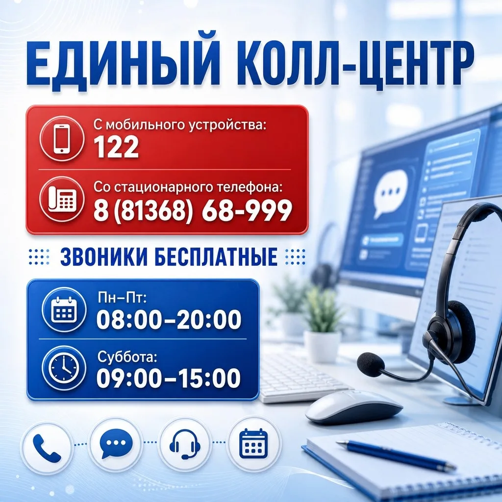 ☎ Единый колл-центр — ваш помощник по всем вопросам