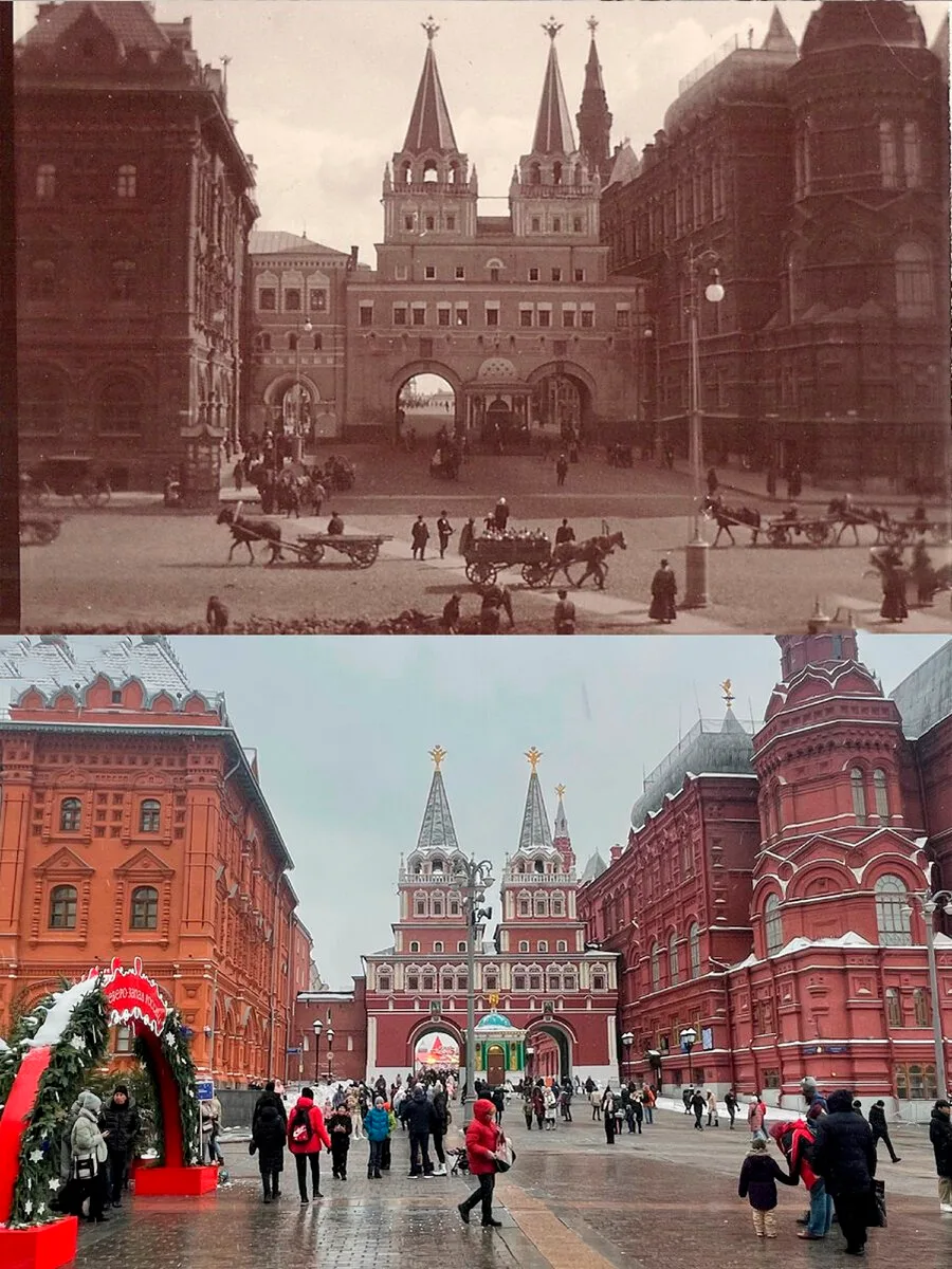 📍Воскресенские ворота Китай-города.