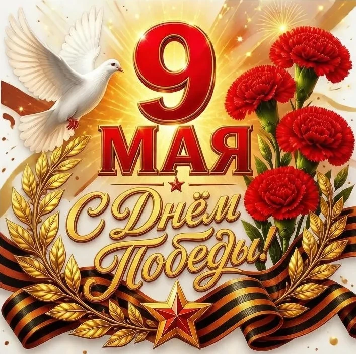 🎨 Поздравление с Днём Победы от администрации МКУ ДО «Детская художественная школа» г....