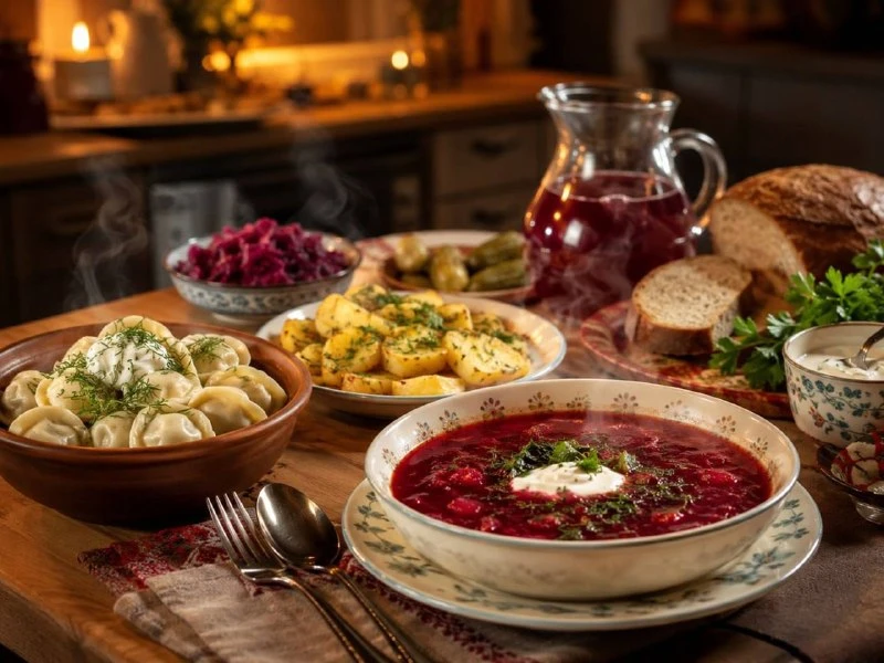 Как сделать ужин праздником
Идеи для разнообразия ежедневного меню 🍽️

Ингредиенты (на ваш вкус):
•