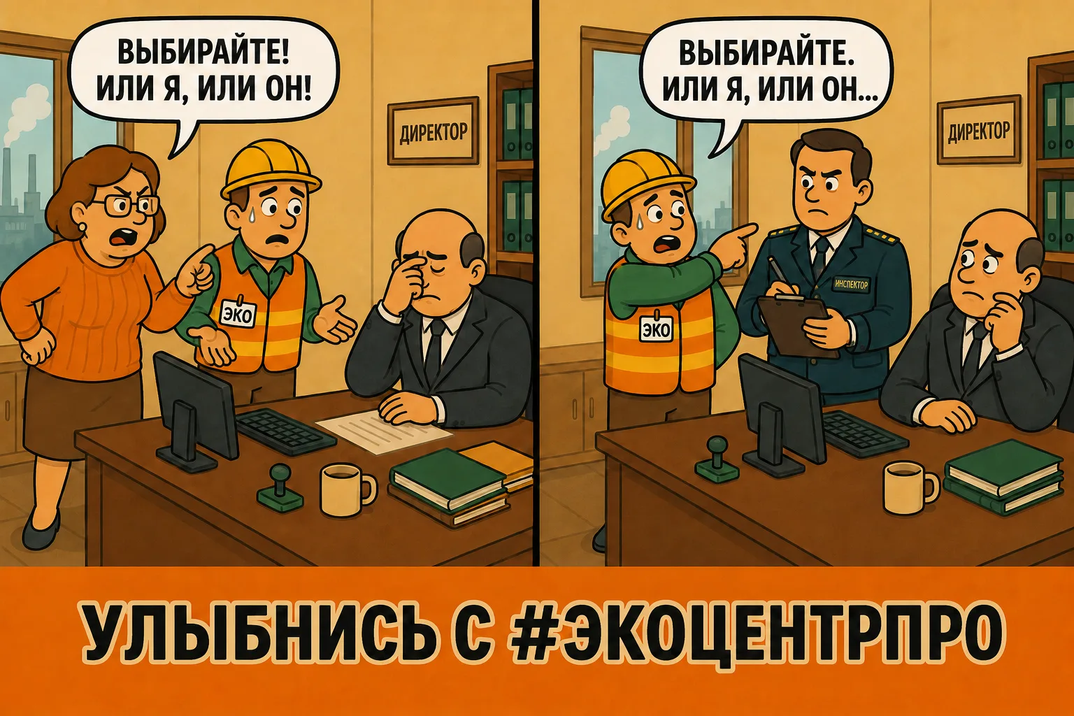 #Улыбнись с #ЭКОЦЕНТРПРО 😊