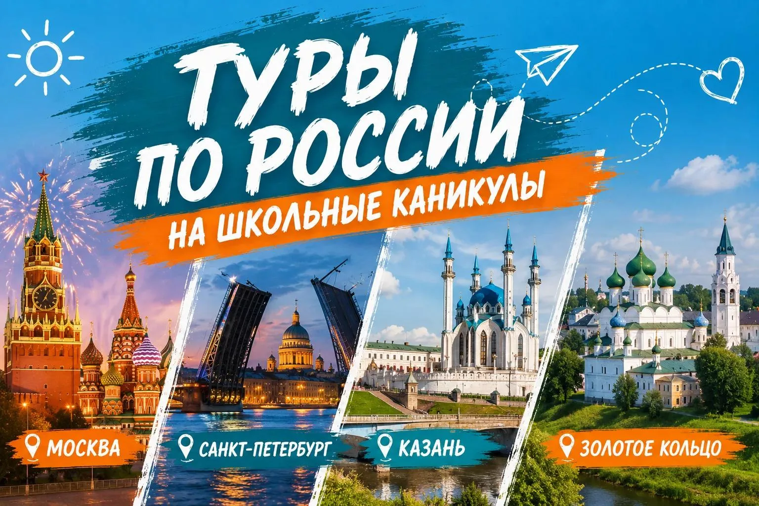 🎒 ШКОЛЬНЫЕ КАНИКУЛЫ В РОССИИ 🇷🇺