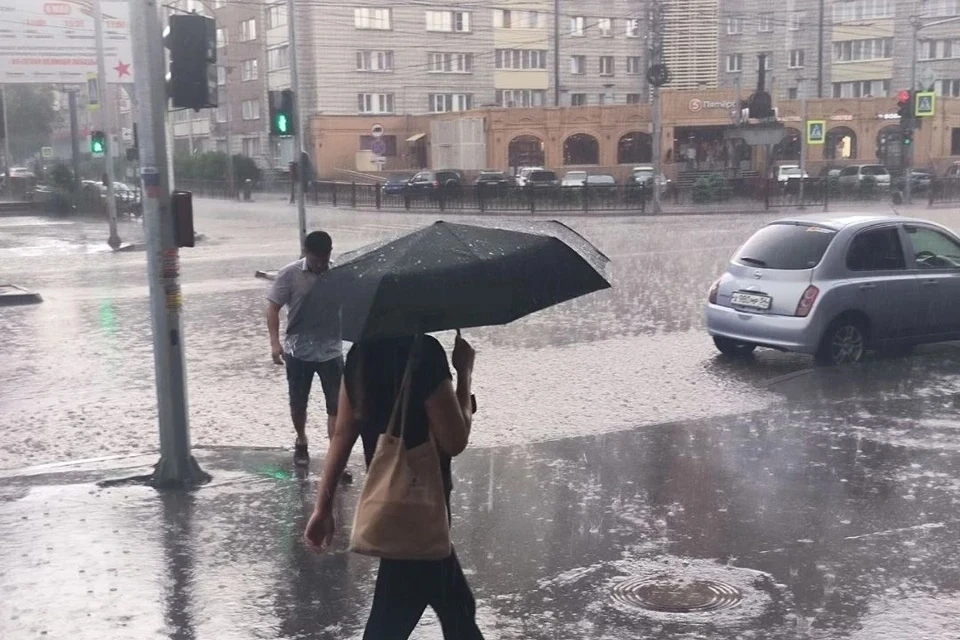 Дожди будут лить в Новосибирске до конца августа