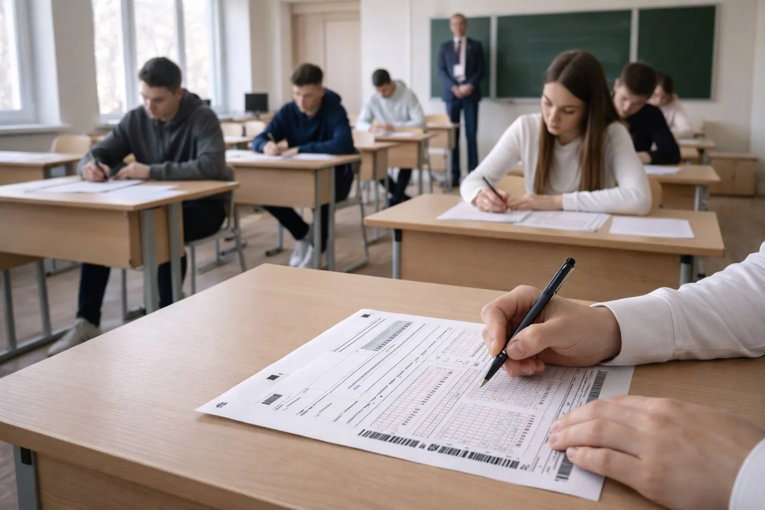 📝Более 8,3 тысяч крымских девятиклассников сдали ГИА по выбору!
