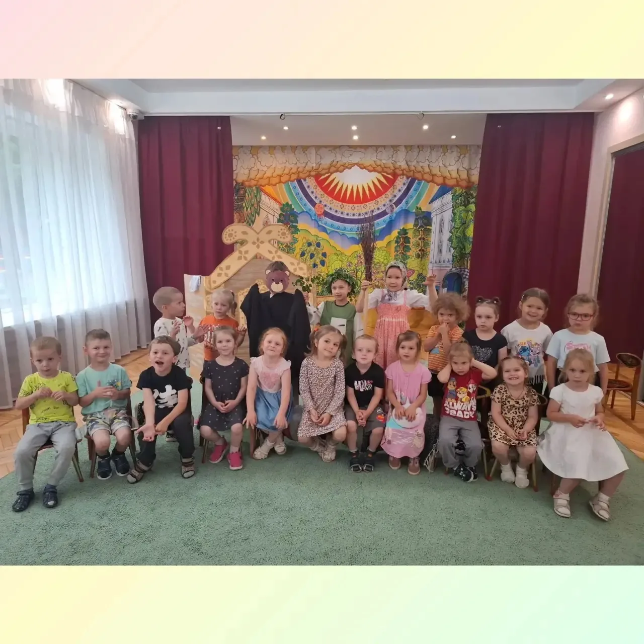🌟Неделя театра в группе "Ромашки" прошла плодотворно. 
Мы постарались объединить просмотр театральн
