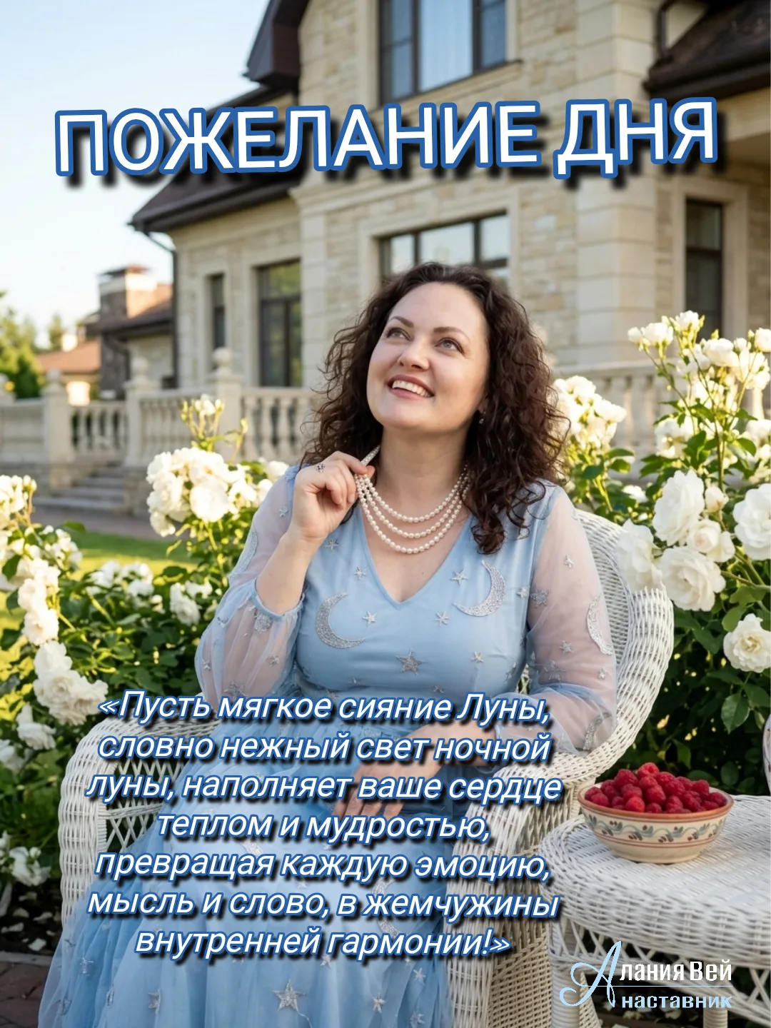 🌕«Пусть мягкое сияние Луны, словно нежный свет ночной луны, наполняет ваше сердце тепл...