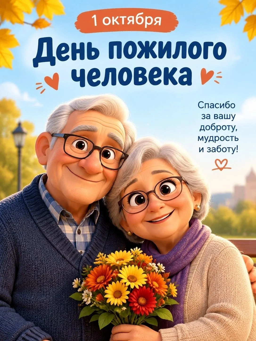 С Днём пожилого человека!