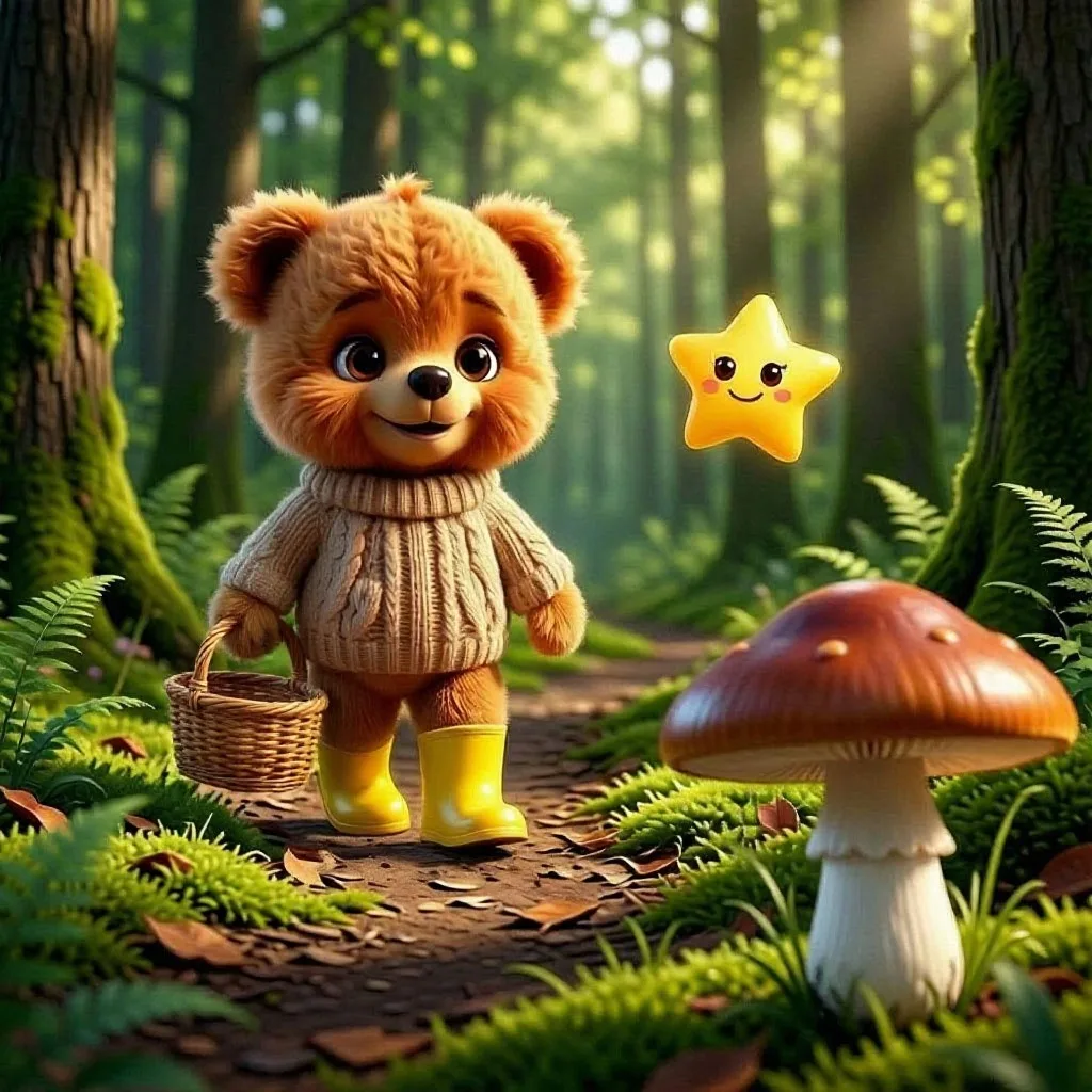 🍄 Зарядка для язычка с Микой: ищем крепкий грибок под ёлочкой! 🌲🍂👅