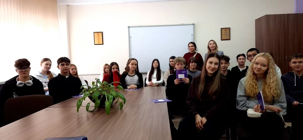 Сегодня, 7 февраля обучающиеся 8 класса МБОУ "Кугесьская СОШ N1" Чебоксарского муниципального округа