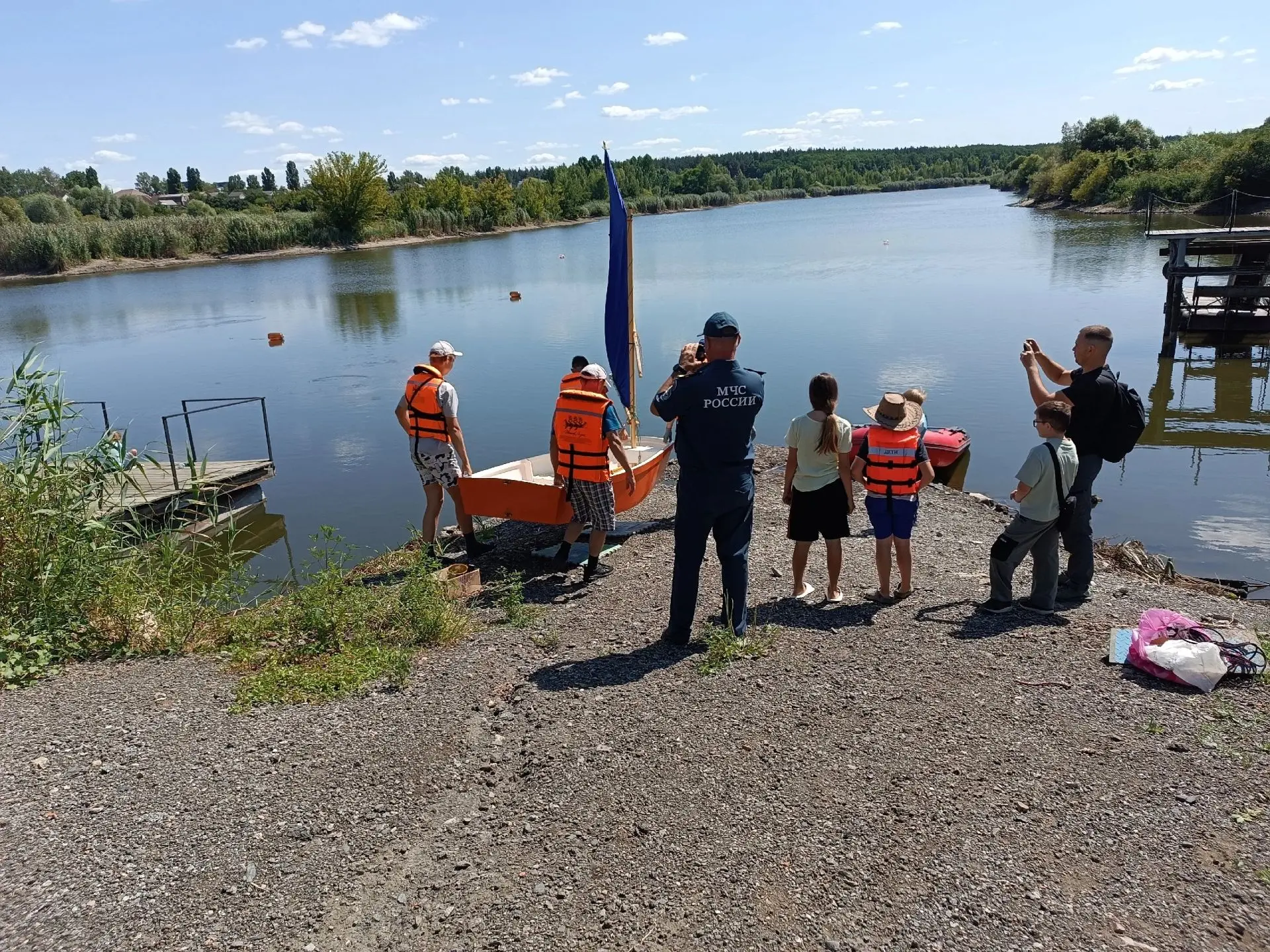 Вода, паруса и настоящая команда: как прошёл день на базе МЧС ГИМС в Белгороде! ⚓🌊