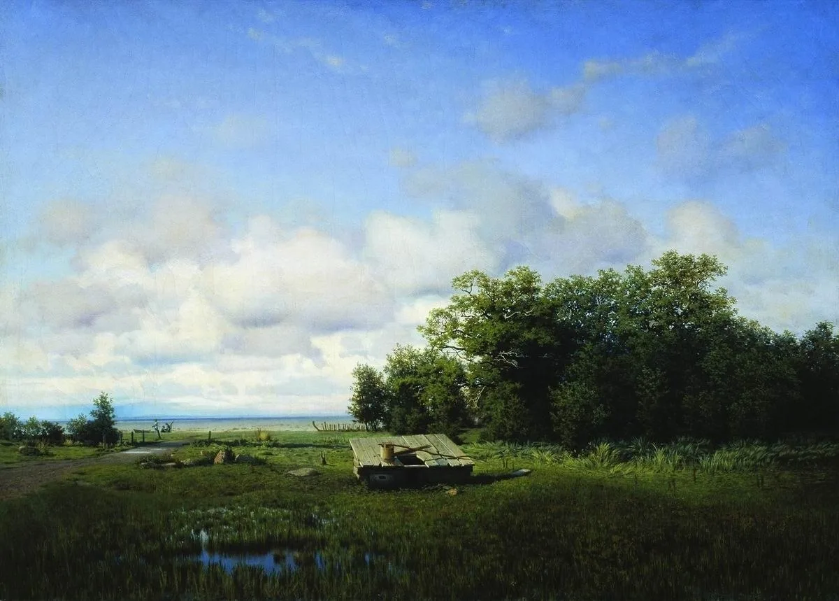 "В Дубках, близ Москвы", 1862