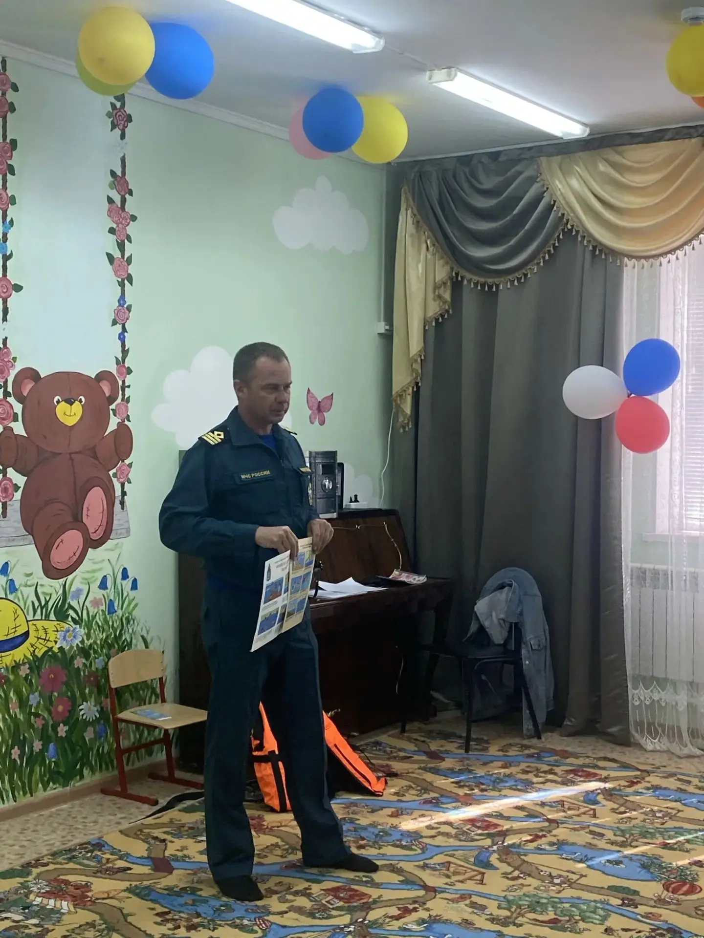 В МКДОУ «Детский сад «Золотая рыбка» с. Соленое Займище» прошла профилактическая беседа с детьми дош