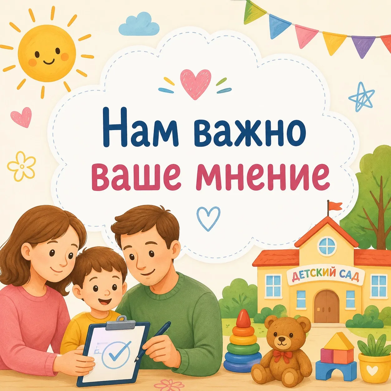 ‼️Нам важно Ваше мнение! 🏡