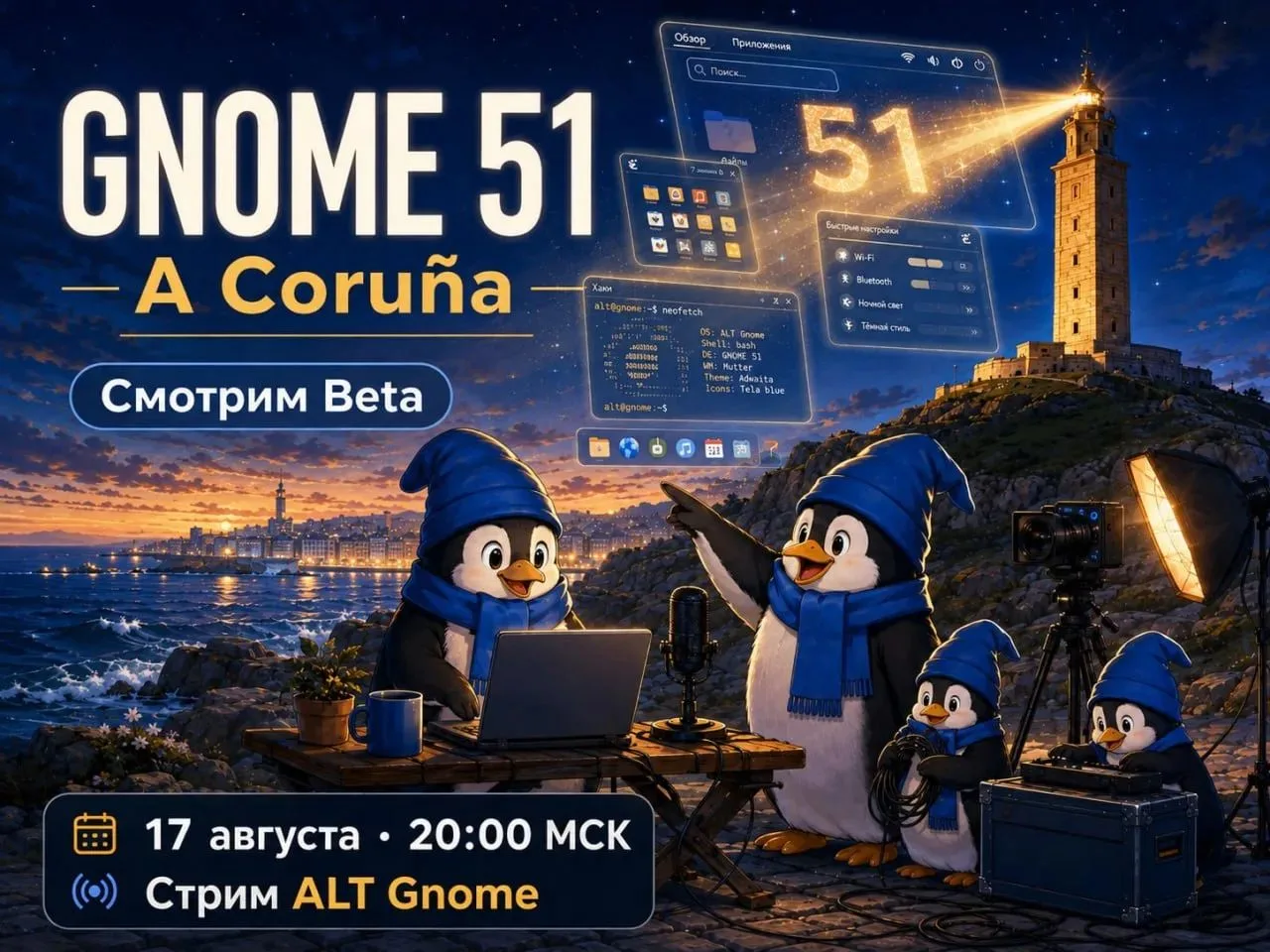 Смотрим, что нам принесла бета-версия GNOME 51