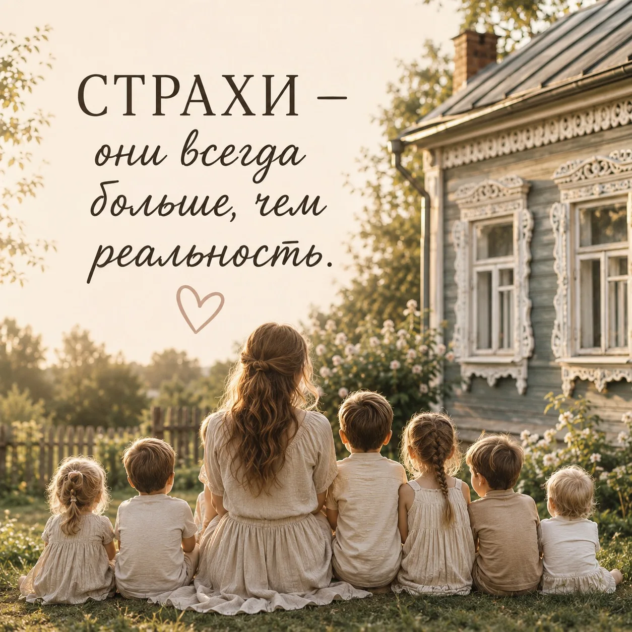Мне часто говорят: «Я бы хотела много детей, но боюсь, что не справлюсь. Не потяну финансово, мораль