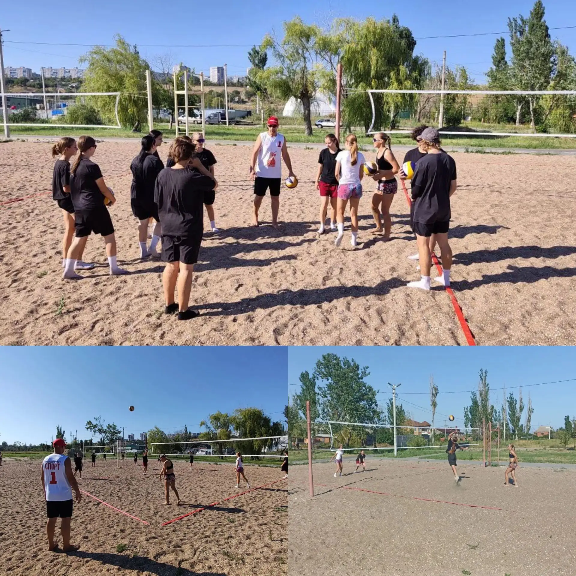 🏐 Песок, солнце и волейбольный азарт — в Орджоникидзевском районе прошёл открытый маст...