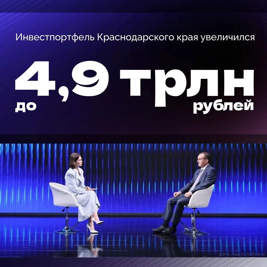 Кубань наращивает инвестиционный потенциал!

За последние годы объём инвестиций увеличился более чем