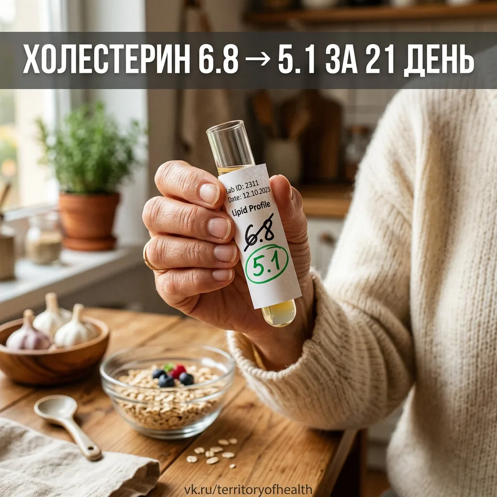 ХОЛЕСТЕРИН 6.8 — ВРАЧ СКАЗАЛ "КРИТИЧНО", А Я СНИЗИЛА ЗА 3 НЕДЕЛИ БЕЗ ТАБЛЕТОК