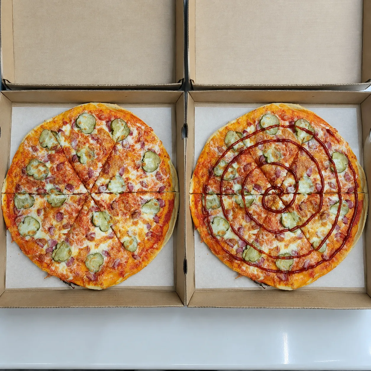 BBQ-пицца - та самая, от которой запах уже делает половину работы.