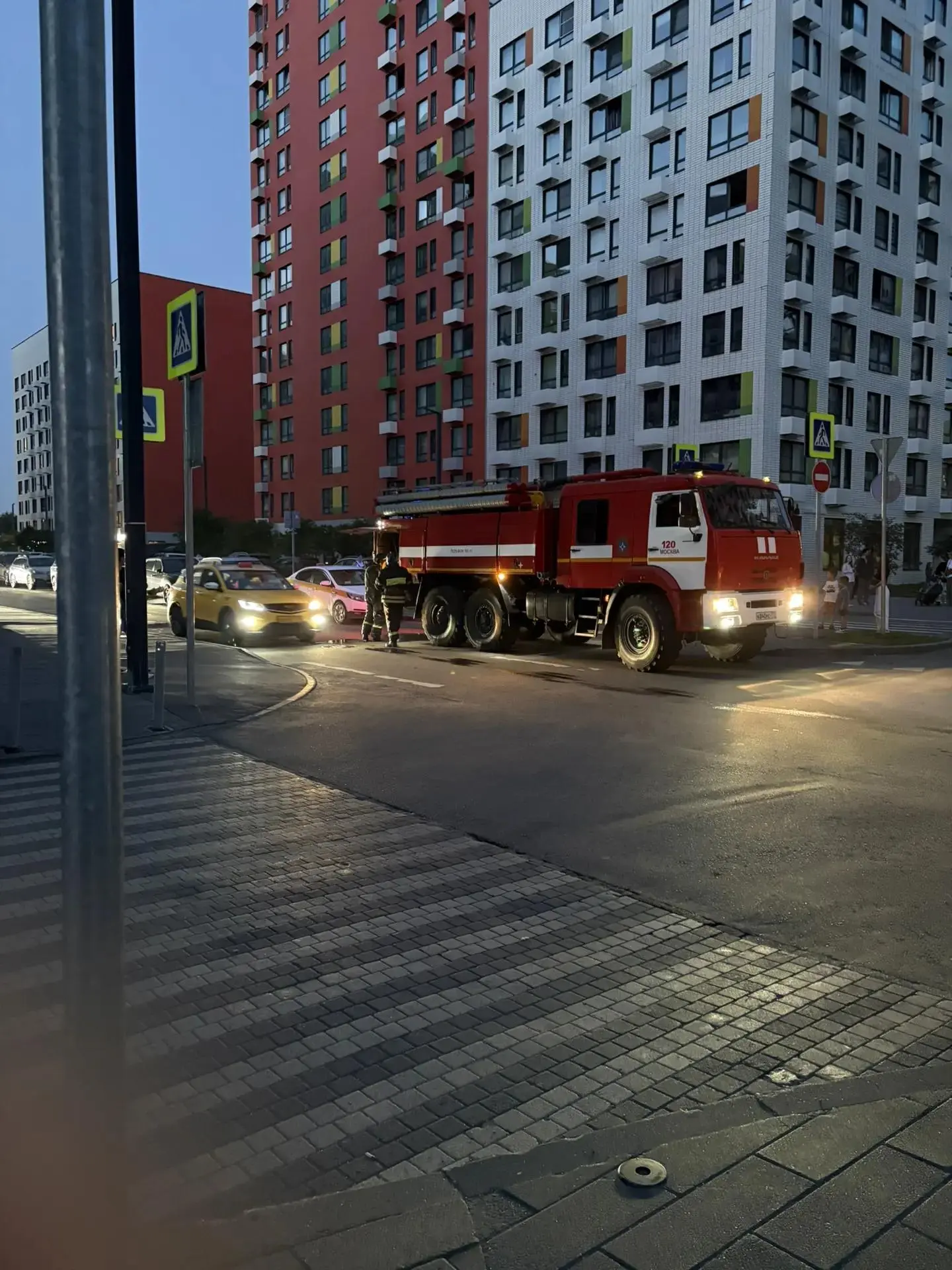 Вчерашнее отключение света в ЖК