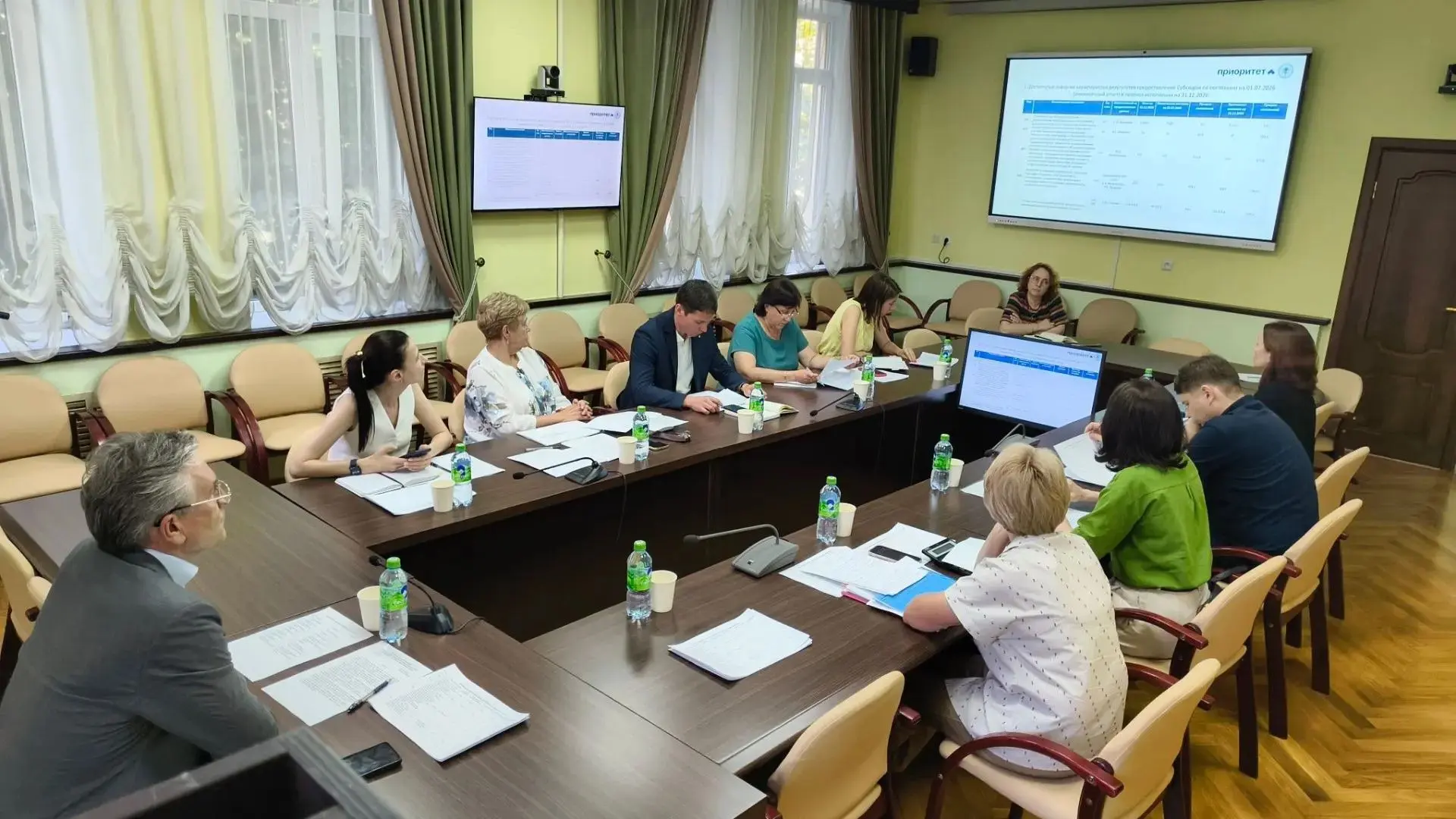 Провели заседание Совета проектного офиса Программы развития «Приоритет-2030». Подвели итоги за перв