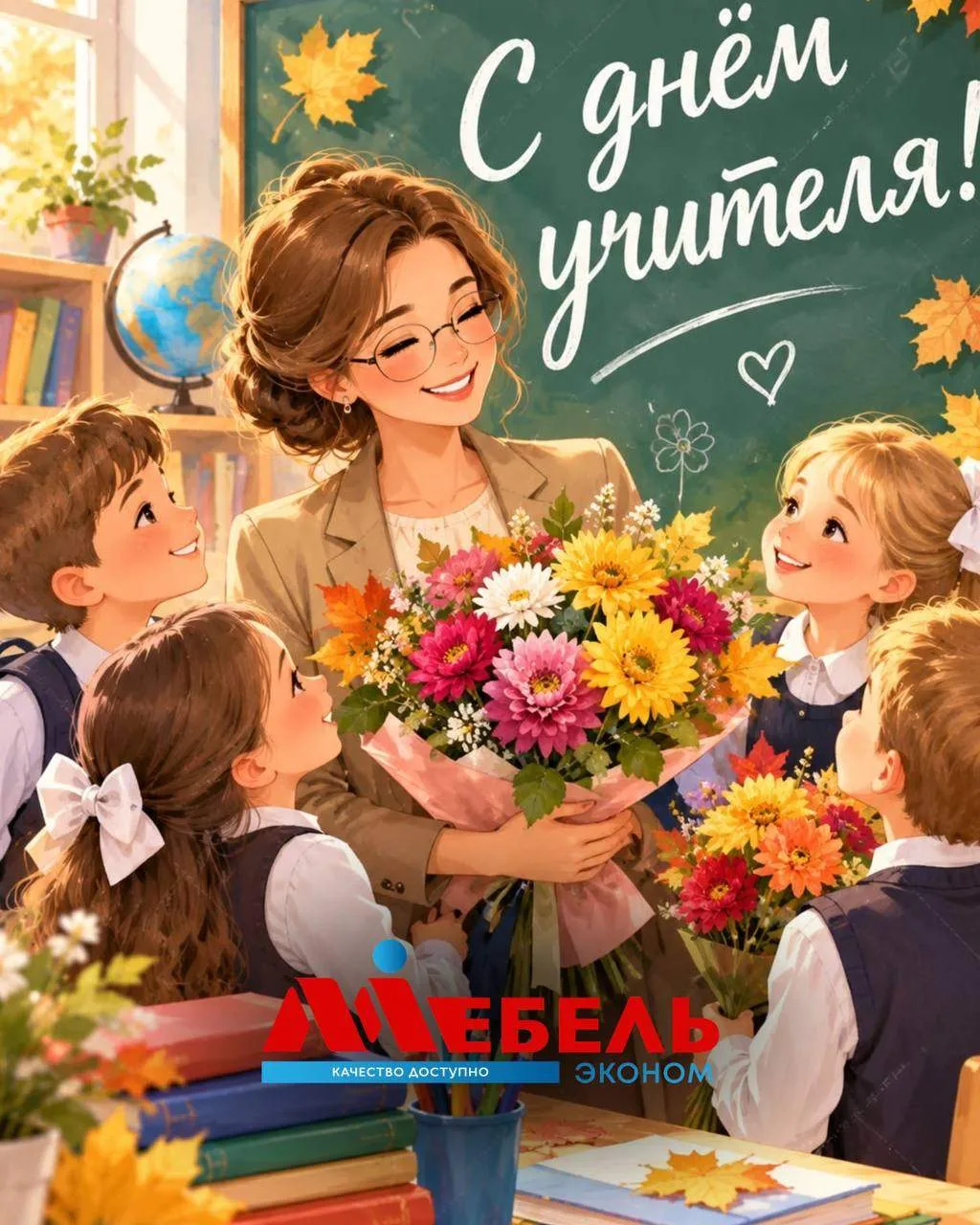 📚 С Днём учителя!