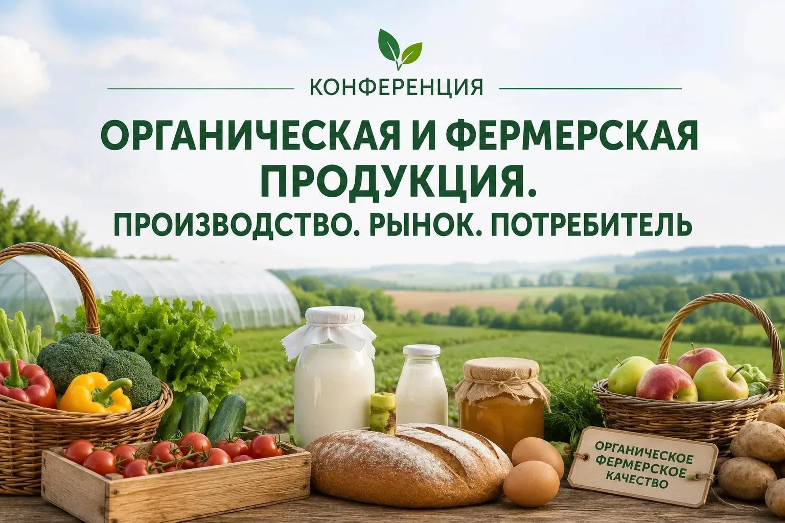 🌱 Приглашаем на конференцию по органике на "АГРОРУСЬ 2026"