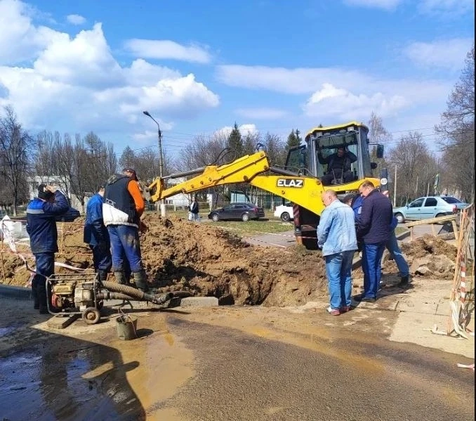 ‼️ В 14:50 аварийная бригада Горводоканала порыв устранила. Насосы запущены. В течение ...