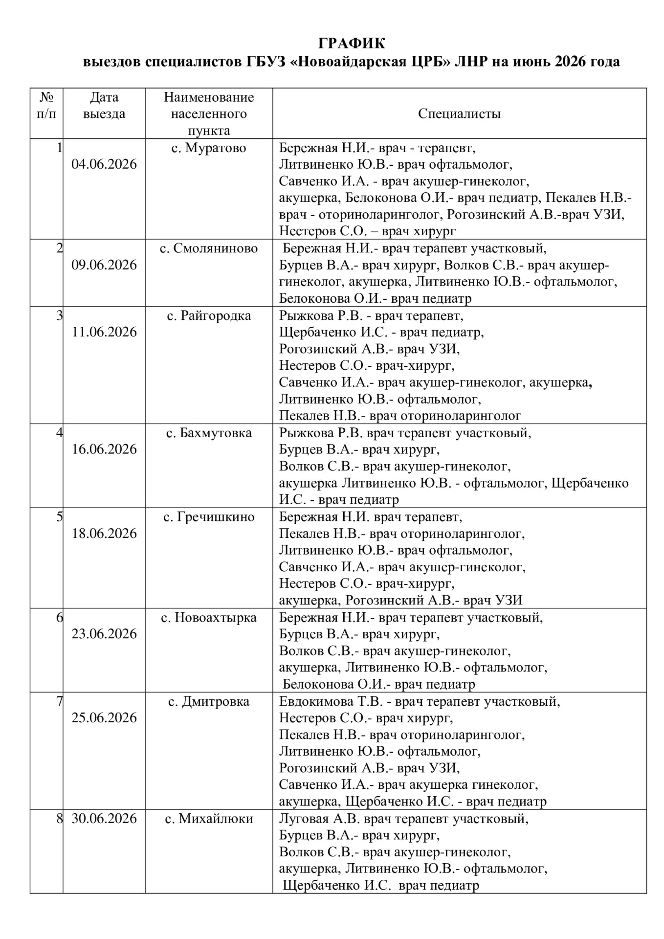 ВНИМАНИЮ НАСЕЛЕНИЯ!
