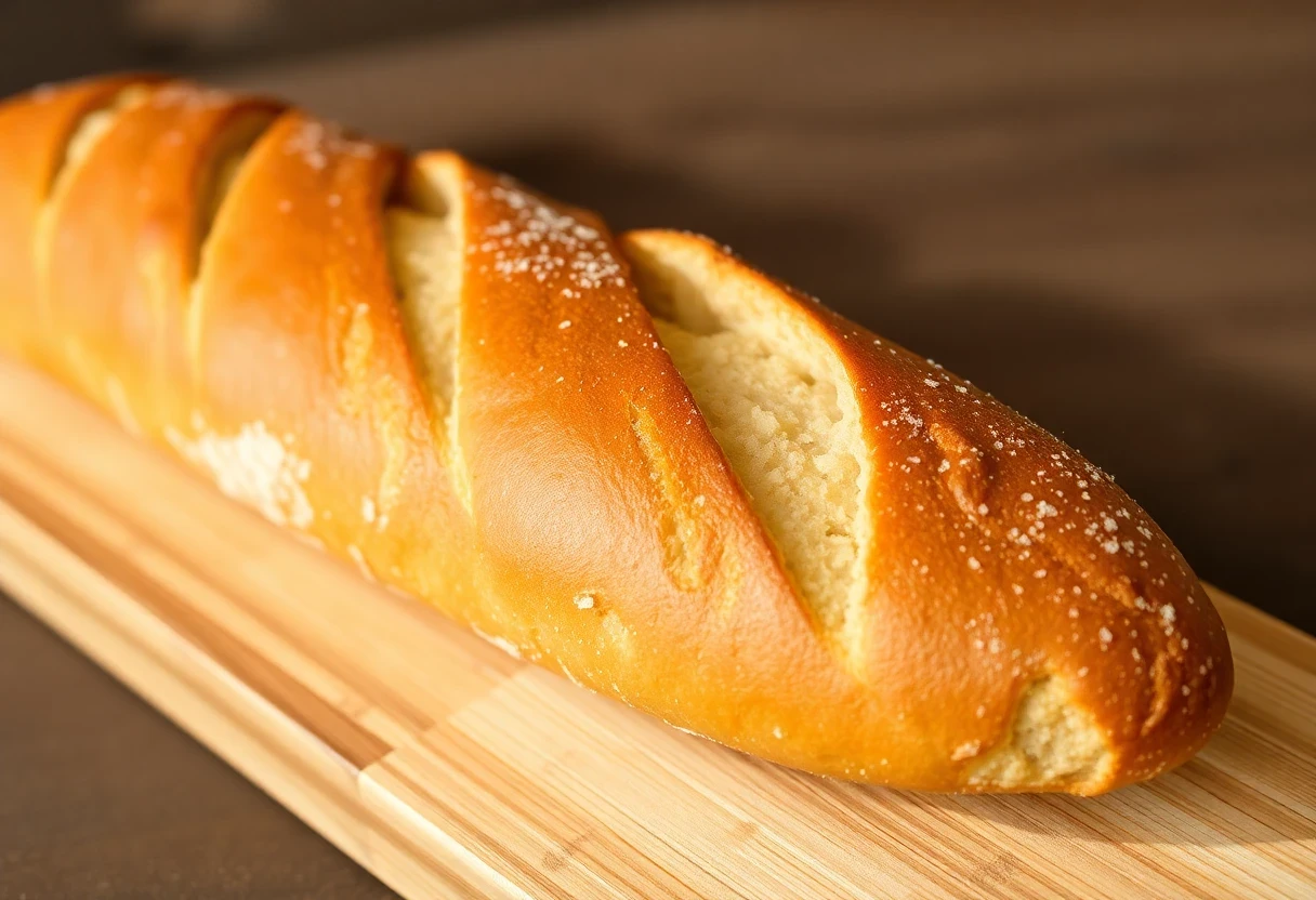 🥖 Хрустящий домашний батон

Батон с хрустящей корочкой и мягким мякишем получается дома без хлебопе