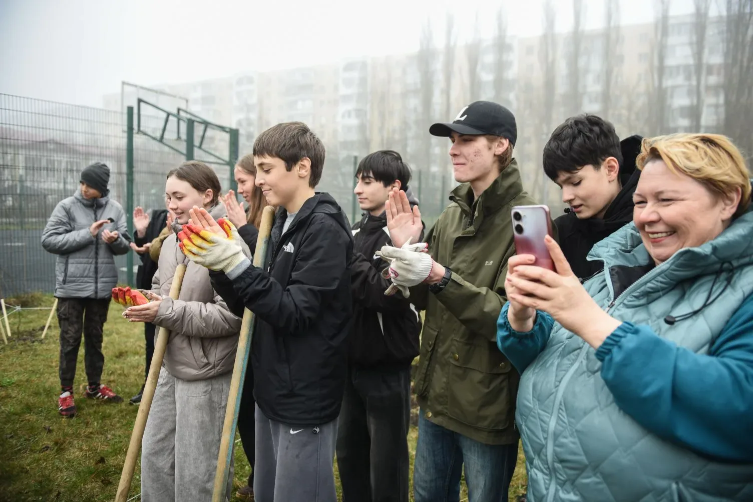 28 марта 2026 года на территории лицея № 35 города Ставрополя состоялась  закладка аллеи дружбы наро