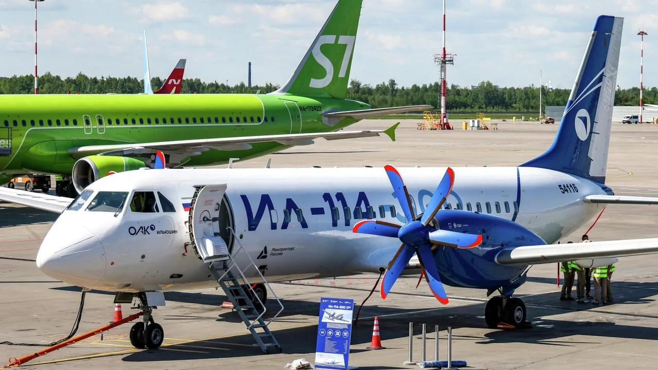 ✈️ Российскому импортозамещённому самолёту Ил-114-300 запретили летать в дождь, жару и ...