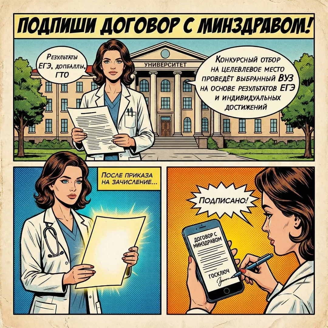 Хотите учиться в медицинском университете по целевому направлению? Подавайте заявку онлайн — вуз сам