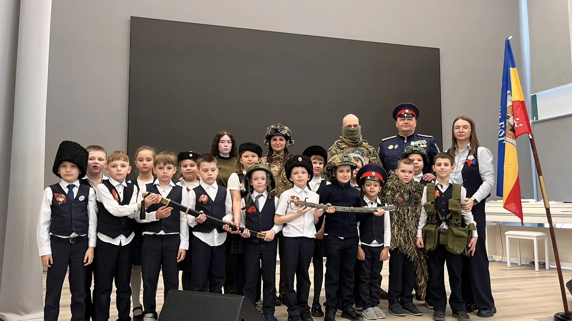 В рамках года единства народов России и в преддверии Дня Победы, наша школа принимала особенных гост