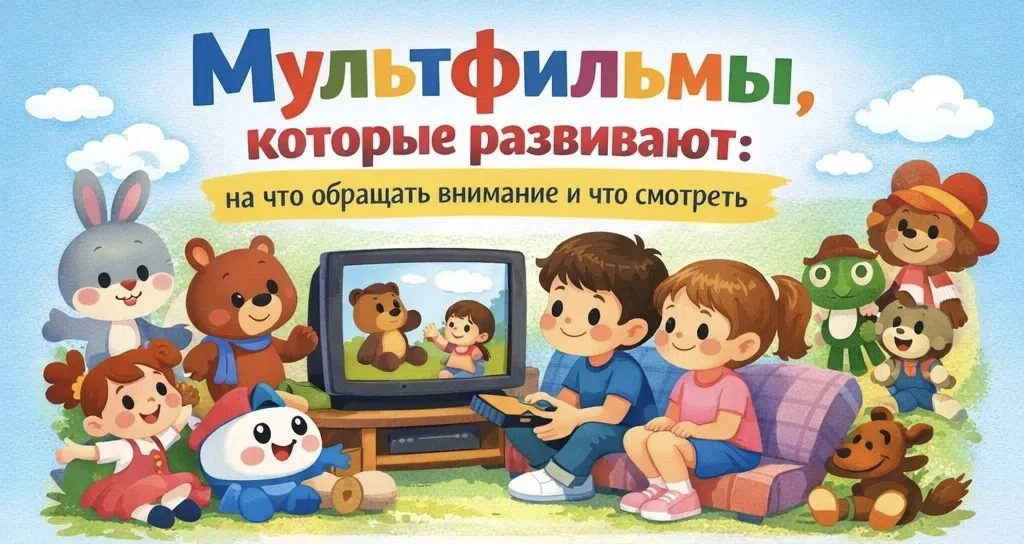 📺 Какие мультфильмы действительно подходят ребёнку по возрасту? 
✍️В этой карусели собрали мультфил