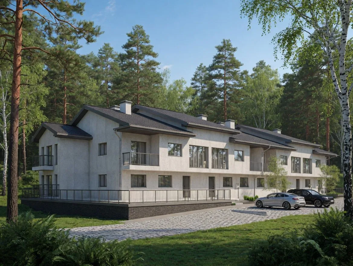 Продаётся готовый участок под таунхаусы в реликтовой Кайской роще, Иркутск