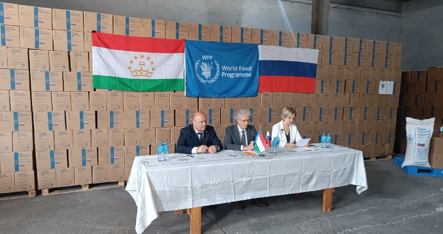 🇷🇺🤝🇹🇯 Россия в рамках программы ООН предоставила Таджикистану более 128 тонн школьного питания
