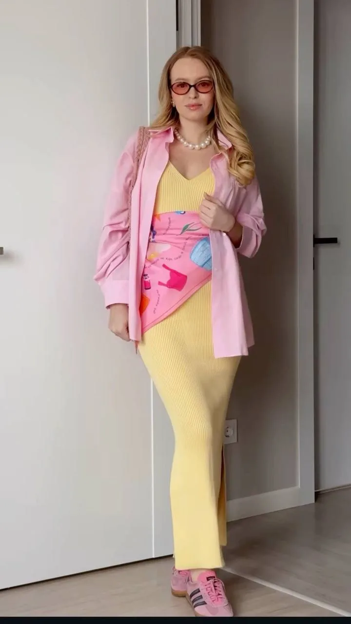 Розовый и желтый🌸☀️

Если вы хотите добавить в свои летние будни максимум яркости и позитива, ловит
