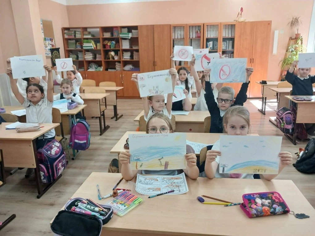 Пожарная безопасность в школе: учимся защищать себя правильно! В рамках недели безопасности прошли к
