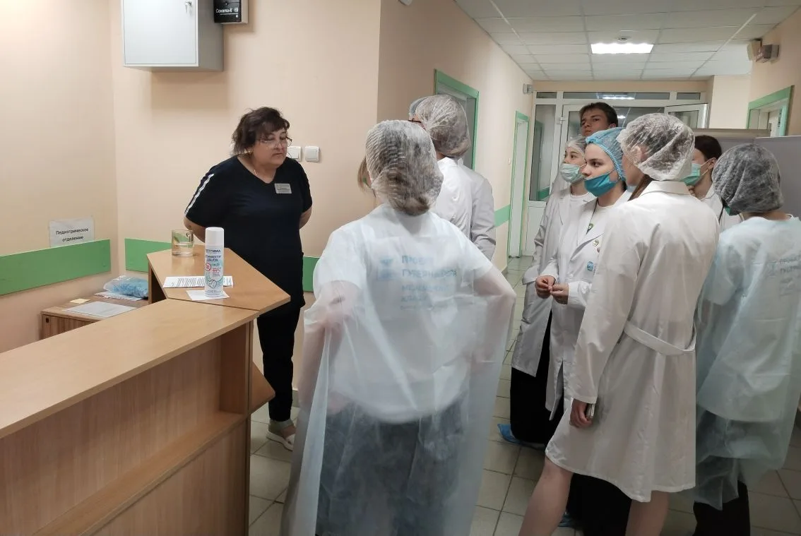 Для обучающихся 10 «М» класса было проведено занятие по дисциплине «Младшая медицинская сестра👩‍⚕️ п