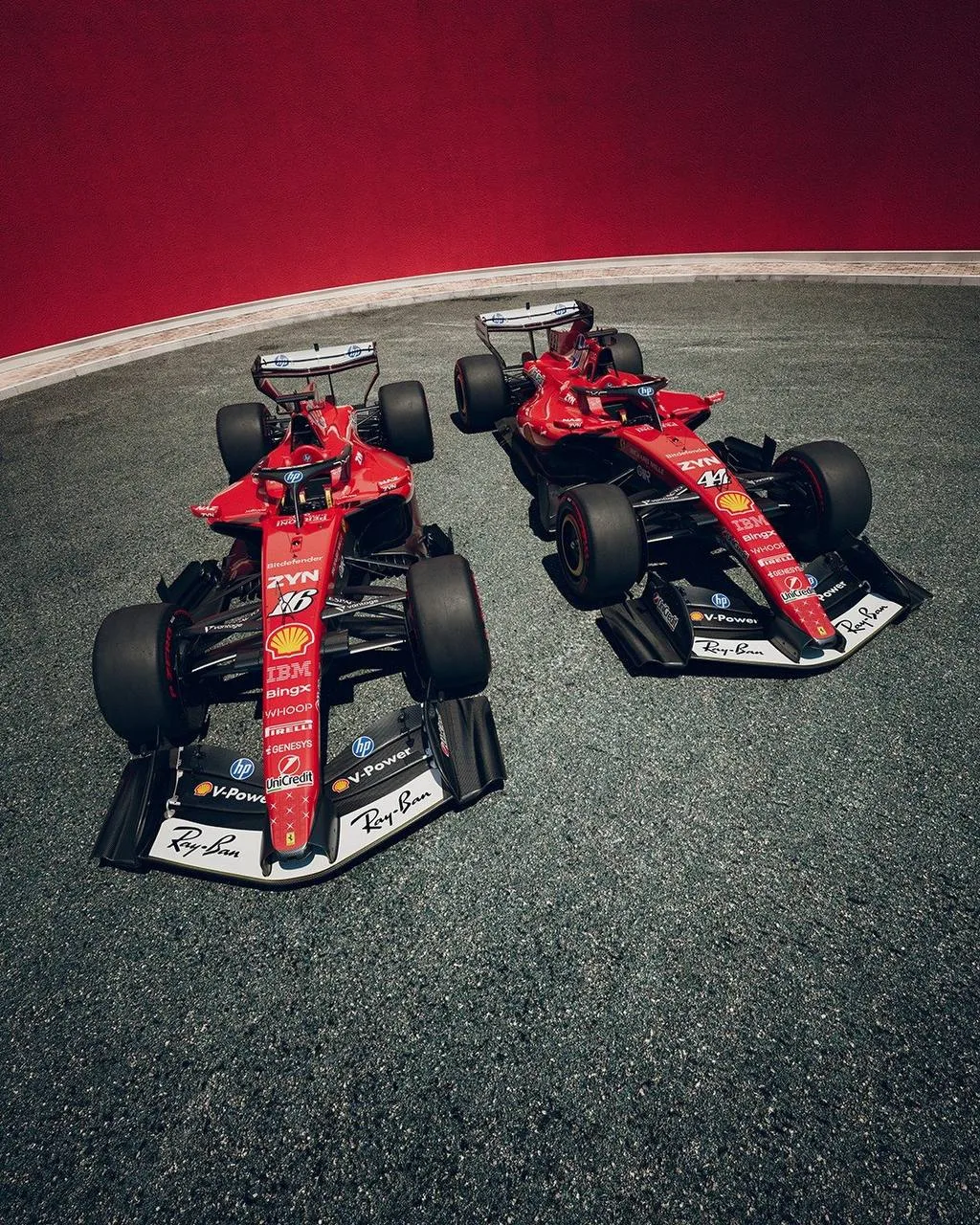 🔥 Ferrari представили специальную ливрею для Гран-при Италии 2026!