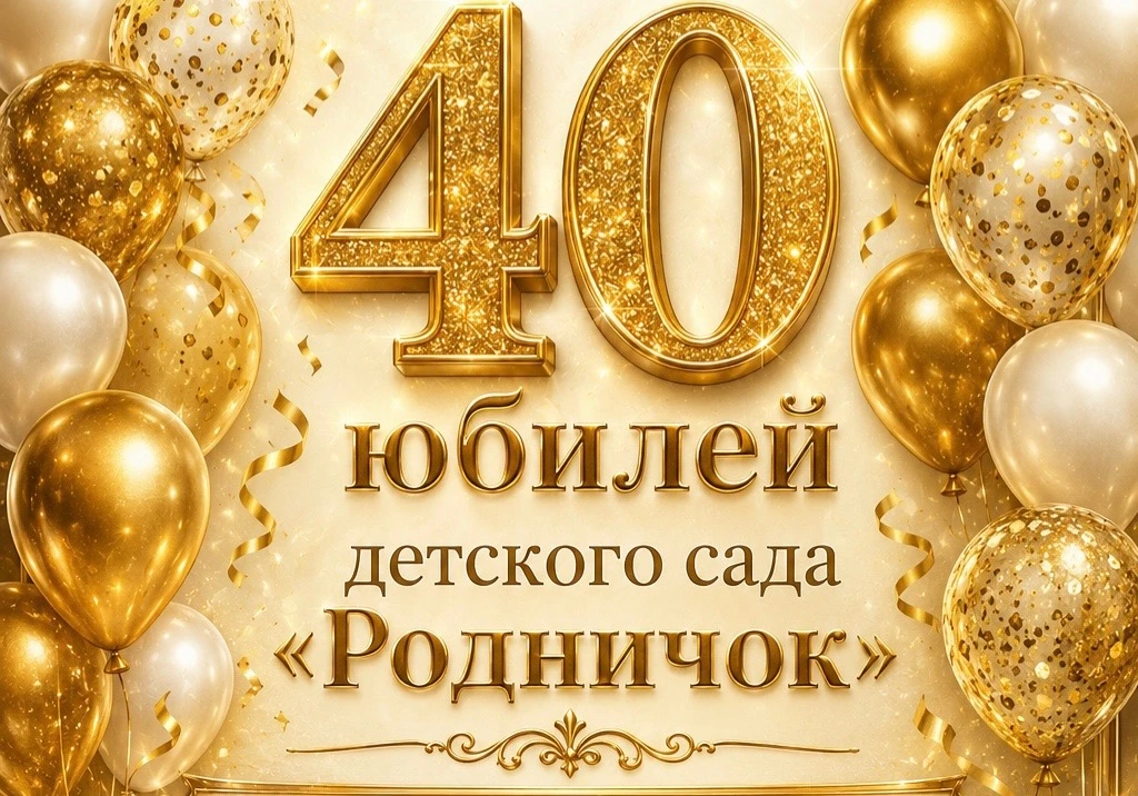 🎉 С ЮБИЛЕЕМ «РОДНИЧОК»
40 лет — это целая эпоха детства! 🎉

25 июня в МКДОУ «Детский сад № 2» прош