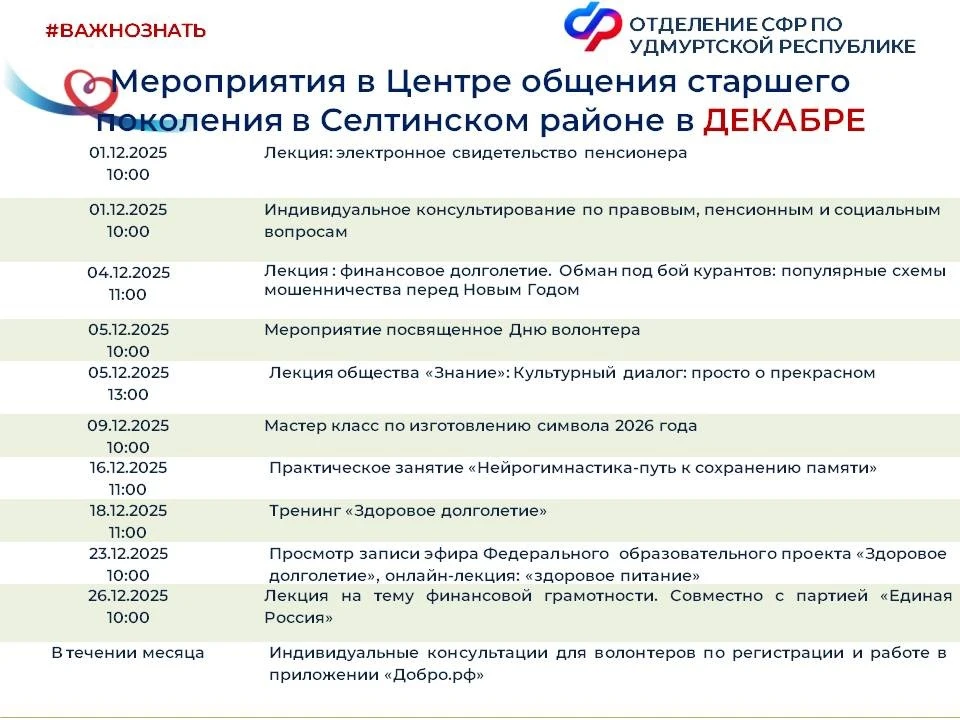 👵🏼Уважаемые подписчики! Центры общения старшего поколения подготовили для вас насыщенную программу н